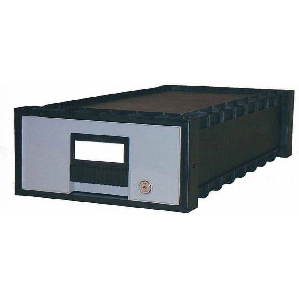 Storex Plastic Archive Storage Box, 24" Drawer