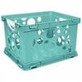 thumbnail image 1 of Premium File Crate with Handles,Teal (3 units/pack), 1 of 6