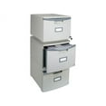 thumbnail image 1 of Storex Plastic One-Drawer File Cabinet – Locking Document Organizer for Home and Office, Gray, 1-Pack (61251B01C), 1 of 4