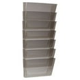 thumbnail image 1 of Storex Stacking Wall Pocket Set 7" Height x 4" Width13" Length - Smoke - Plastic - 7 / Set, 1 of 4