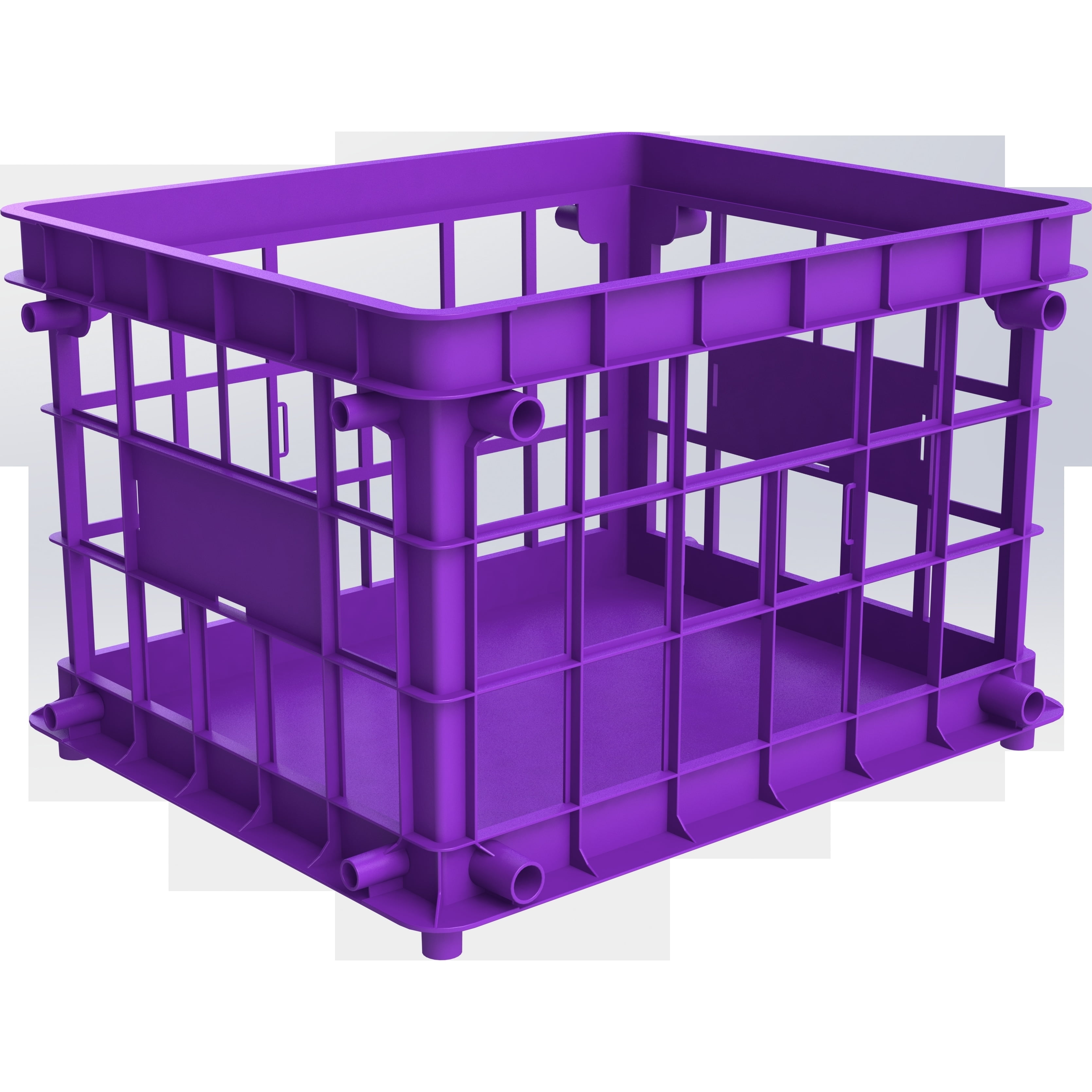 Storex Standard Letter/ Legal File Crate (Pack of 3) - Walmart.com