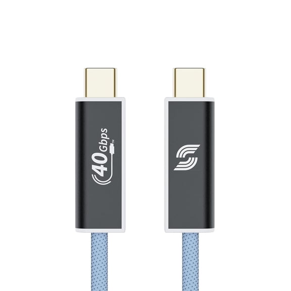 Storhm USB4 AOC - 40Gbps High-Speed Active Optical Cable, Up to 144W Charging, USB-C to USB-C, Compatible with Thunderbolt 3 Devices, Perfect for Gaming, Workstations & Home Entertainment (144W 10ft)
