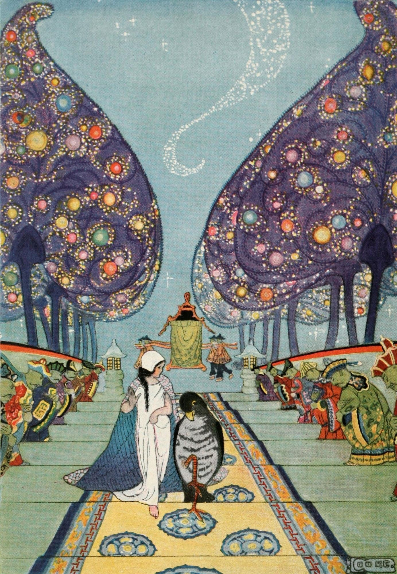 Stories 1922 Its a Royal Salute said the Cuckoo Canvas Art - Edna Cooke (18 x 24)