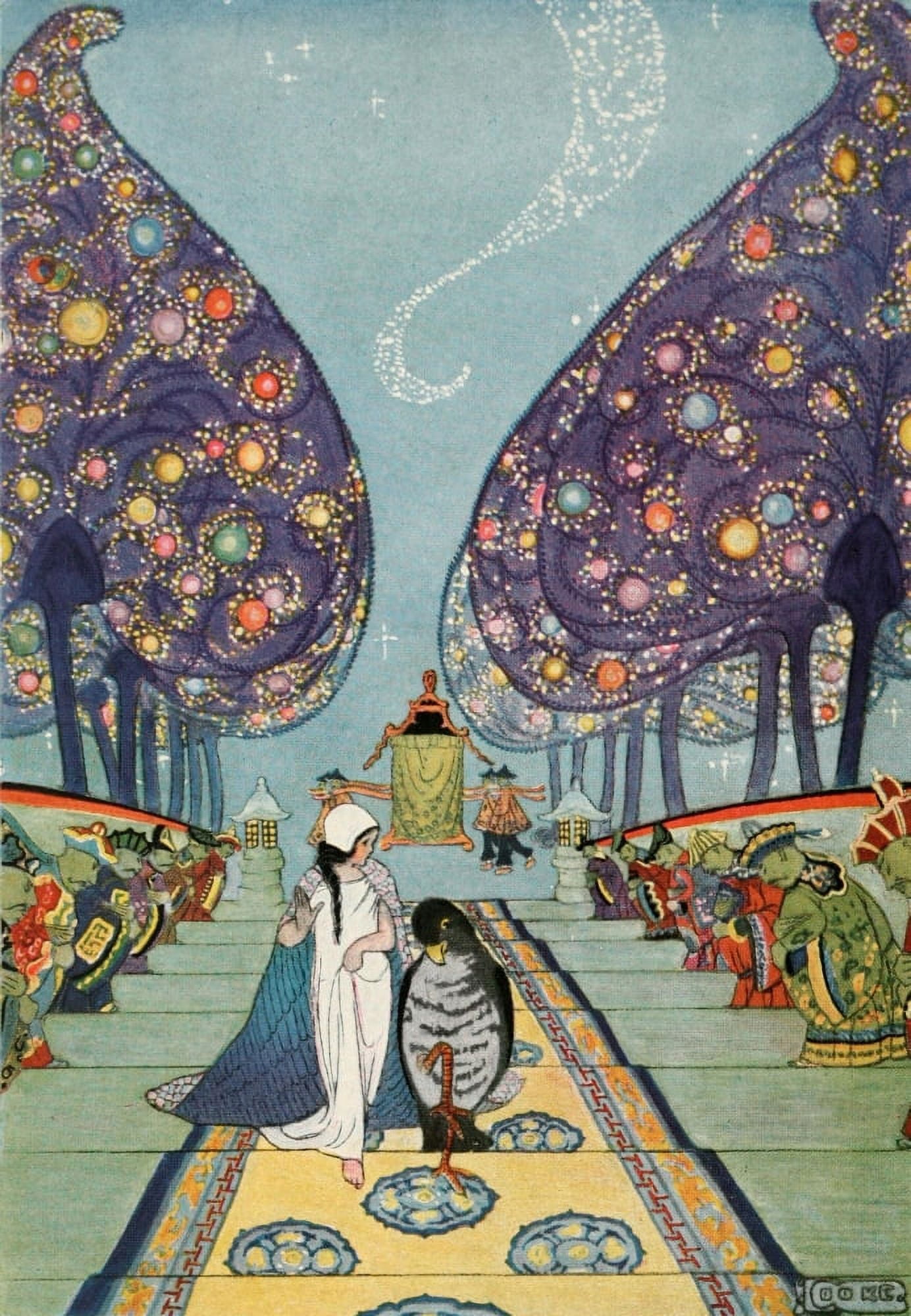 Stories 1922 Its a Royal Salute said the Cuckoo Canvas Art - Edna Cooke (24 x 36)
