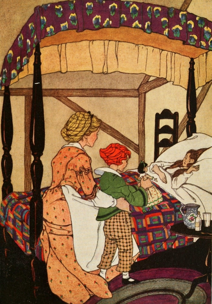 Stories 1922 Someone else to kiss you Canvas Art - Edna Cooke (18 x 24)