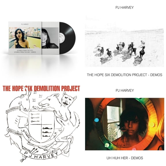 Uh Huh Her (Demos) & Hope Six Demolition Project & Hope Six Demolition Project - Demos & Stories From The City, Stories From The Sea - Demos [LP Vinyl Bundle]