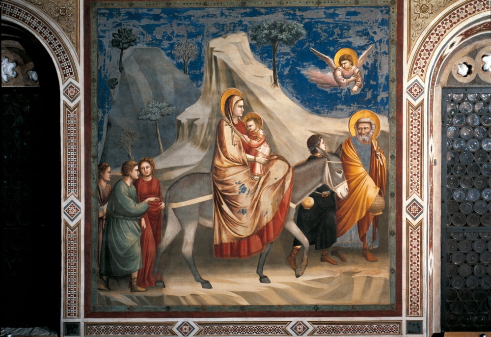 Stories Of Christ The Flight Into Egypt Canvas Art - (24 x 18)