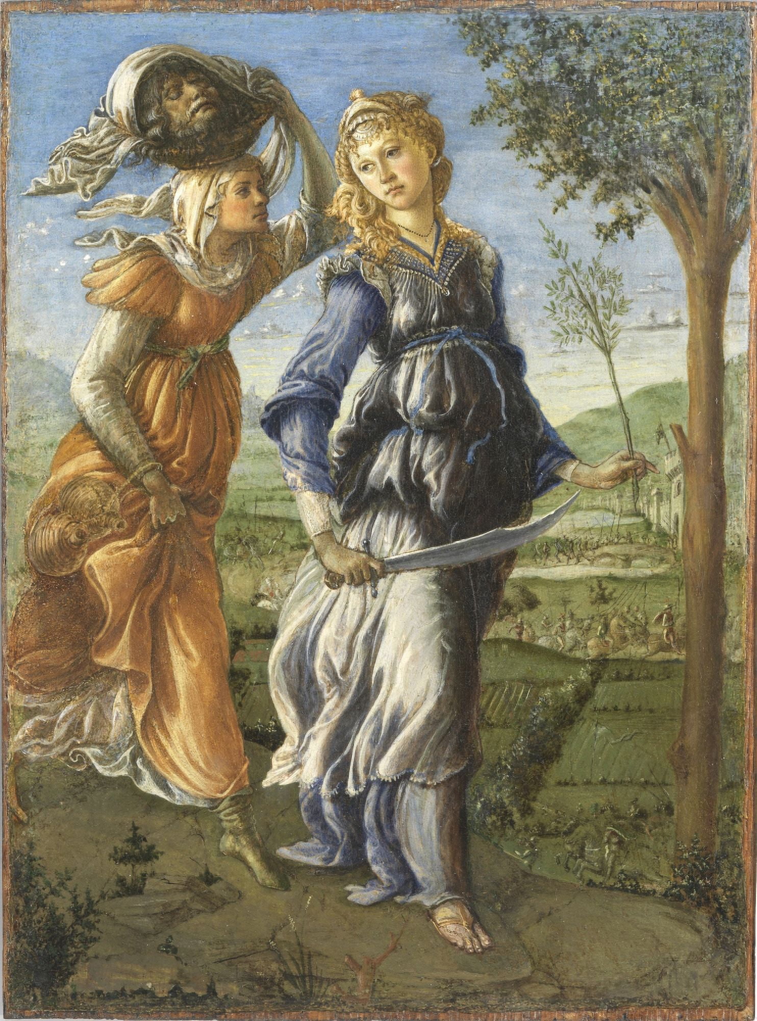 Stories Of Judith The Return Of Judith From The Field Of Holofernes (Return Of Judith To Betulia) Canvas Art - (18 x 24)