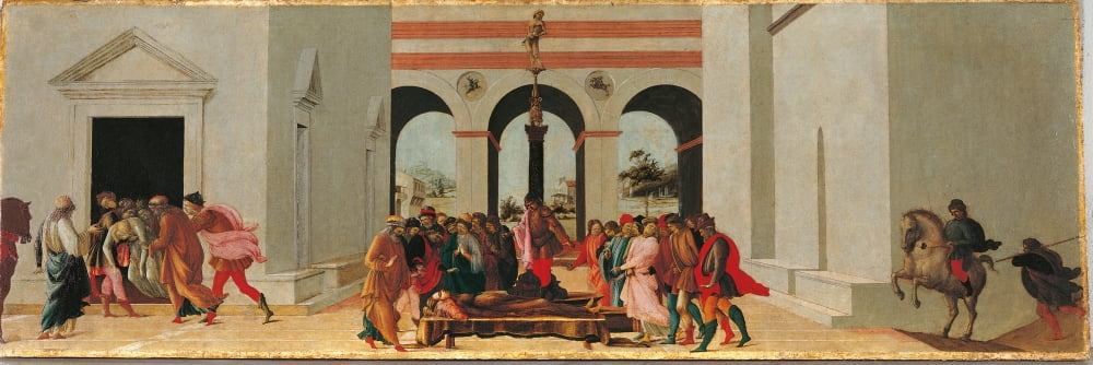 Stories Of Lucretia Canvas Art - (36 x 24)