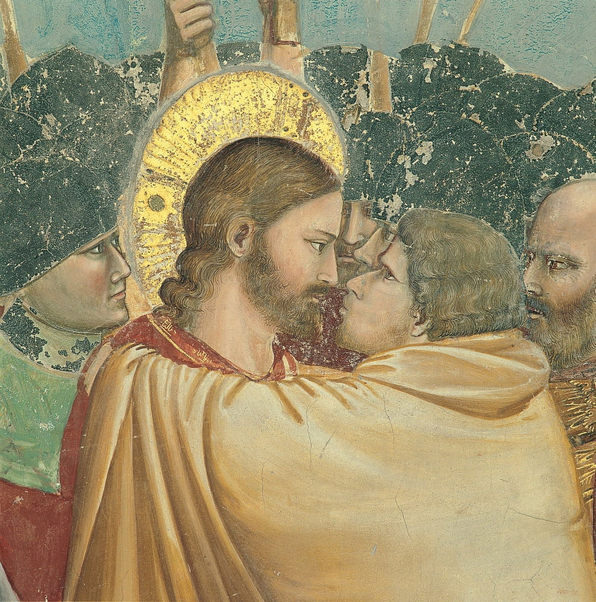 Stories Of The Passion The Kiss Of Judas Canvas Art - (18 x 24)