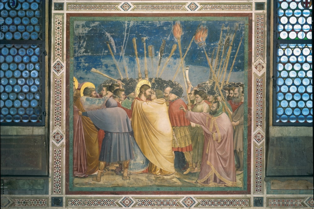 Stories Of The Passion The Kiss Of Judas Canvas Art - (24 x 18)