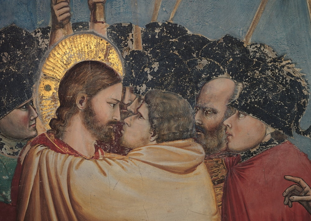 Stories Of The Passion The Kiss Of Judas Canvas Art -  (24 x 18)