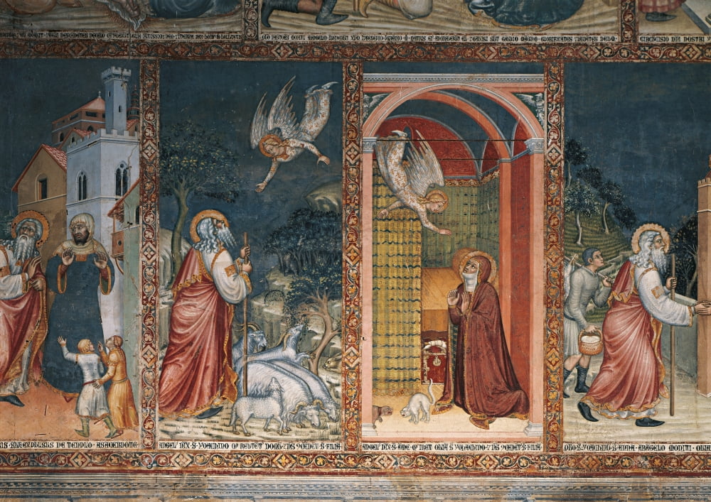 Stories Of Virgin Mary (Storie Della Vergine) Canvas Art - (24 x 18)