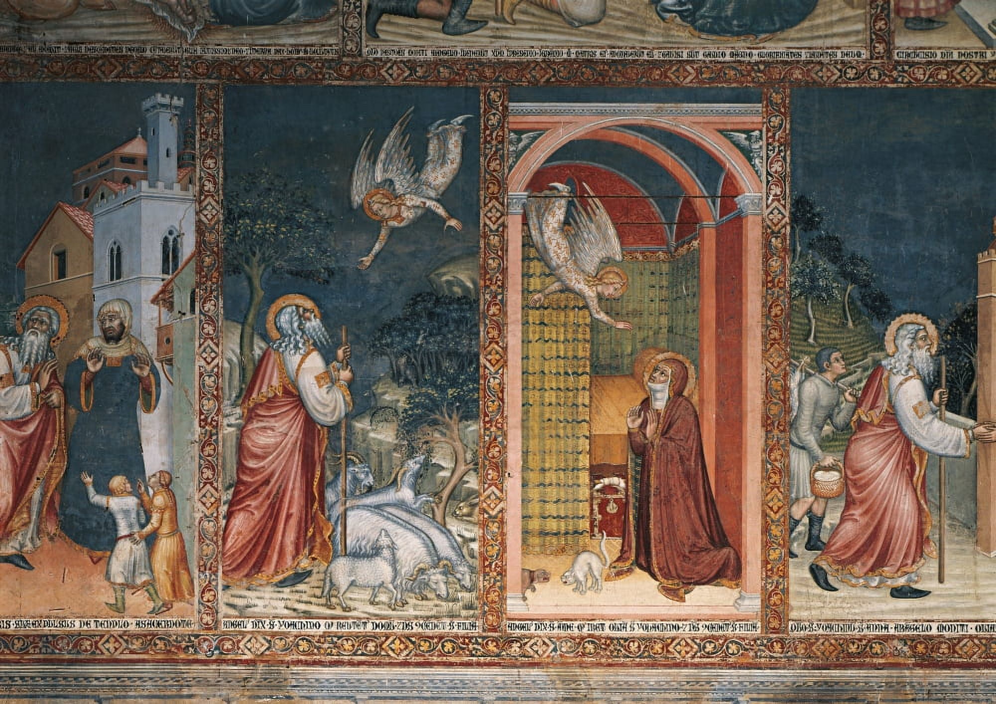 Stories Of Virgin Mary (Storie Della Vergine) Canvas Art -  (36 x 24)