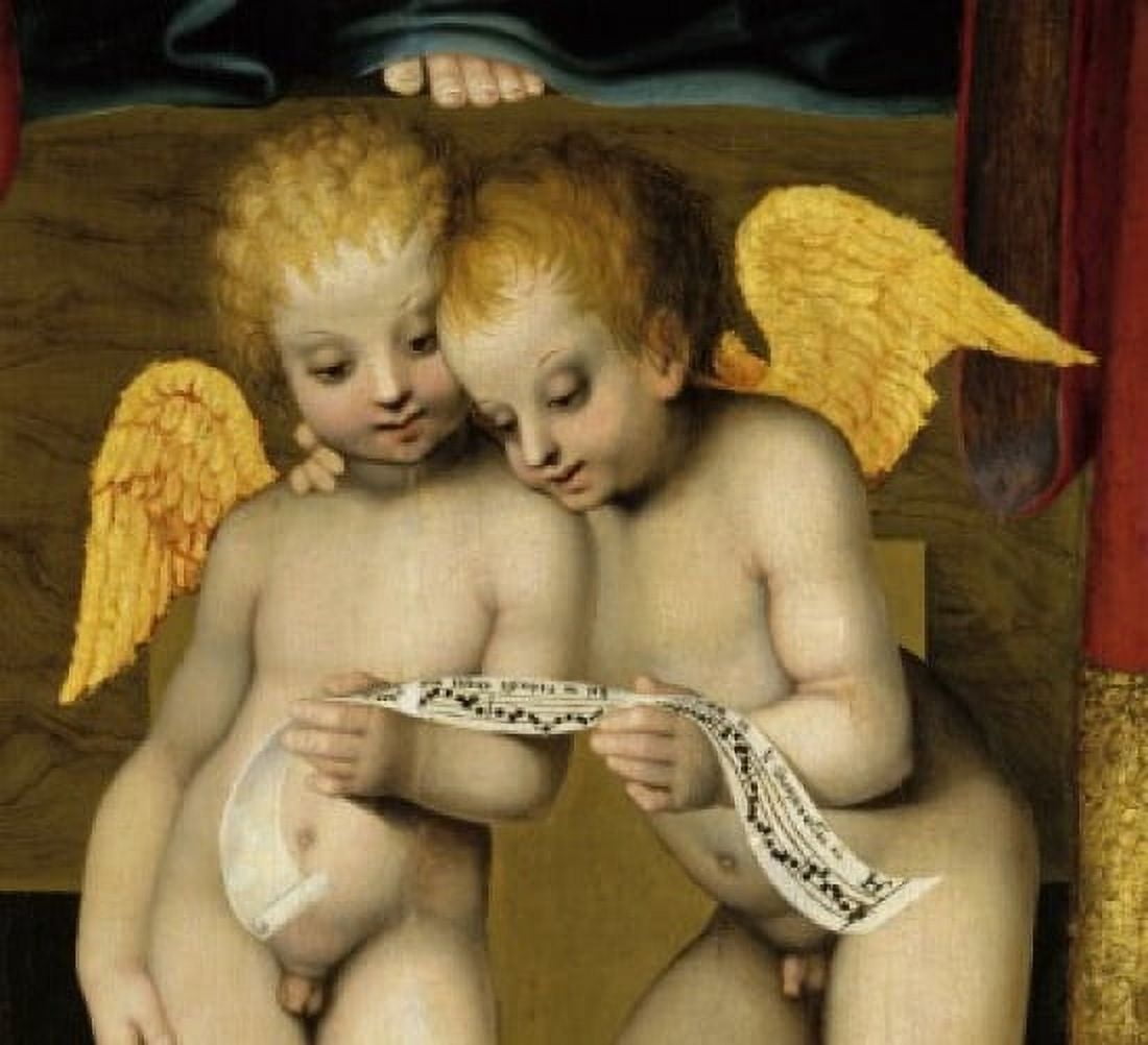 Stories of the Virgin (Predella Detail) Benvenuto di Giovanni (Guasta) (1436-c1518 Italian) Tempera on Wood Panel Pinacoteca Volterra Italy Canvas Art - Benvenuto di Giovanni (18 x 24)