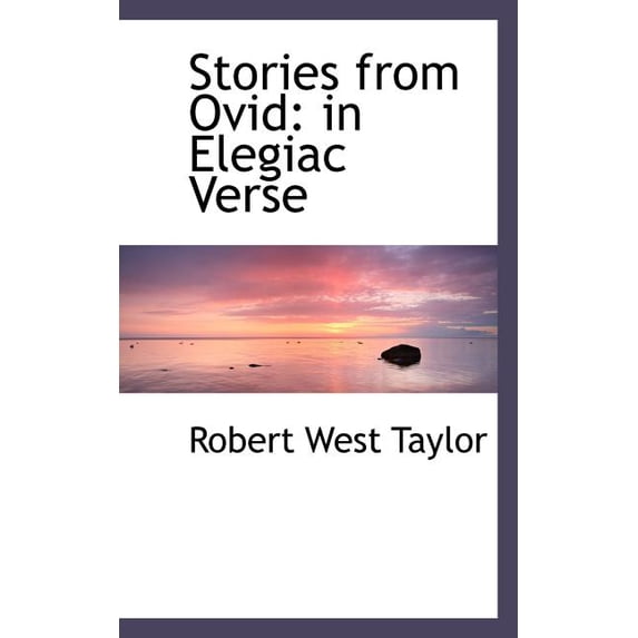 Stories from Ovid: In Elegiac Verse Paperback