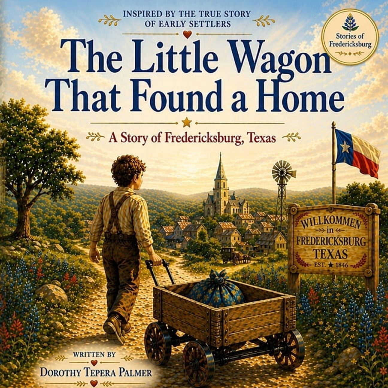 Stories of Fredericksburg The Little Wagon That Found a Home: A Story of Fredericksburg, Texas, (Paperback)