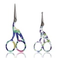 thumbnail image 1 of Stork Bird Rounded Safety Tip Embroidery Craft Stainless Steel Crane Scissors - Assortment A - 2 Pairs, 1 of 5
