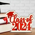 Stork Ornament 2025 Graduation Season Wooden Decoration Festival Home