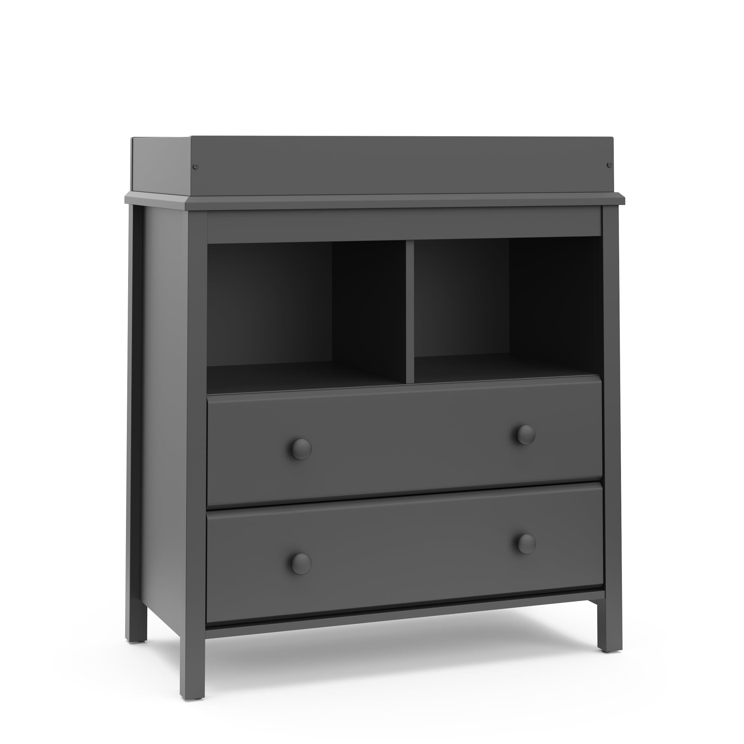 Storkcraft Alpine 2 Drawer Changing Table Dresser by Storkcraft, Gray
