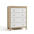 thumbnail image 1 of Storkcraft Alpine 4 Drawer Nursery Dresser, Driftwood with White, 1 of 12