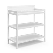 Storkcraft Alpine Infant Changing Table with Changing Pad, White