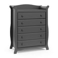 thumbnail image 1 of Storkcraft Avalon 5 Drawer Universal Dresser, Gray, 1 of 10