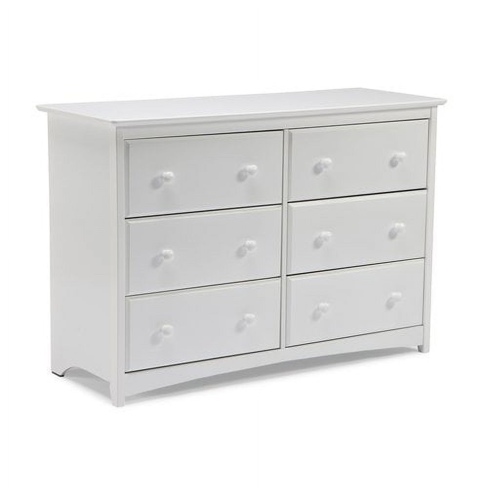 Storkcraft Beatrice 6drawer Dresser, Wh