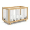 thumbnail image 1 of Storkcraft Beckett 3-in-1 Convertible Baby Crib, Natural/White, 1 of 14