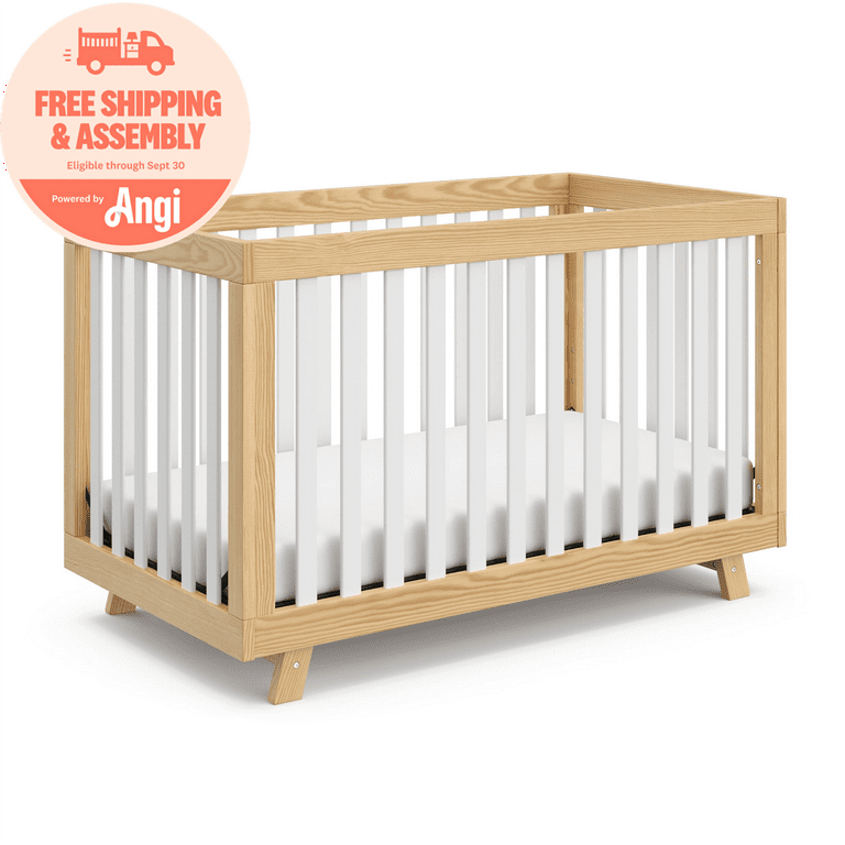 Convertible Crib Natural Storkcraft Beckett Storkcraft Beckett