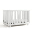 thumbnail image 1 of Storkcraft Beckett 3-in-1 Convertible Baby Crib, White, 1 of 17