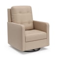 thumbnail image 1 of Storkcraft Beckett Nursery Upholstered Swivel Glider, Latte, 1 of 11