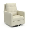 thumbnail image 1 of Storkcraft Beckett Infant Nursery Upholstered Swivel Glider, Pearl, 1 of 11