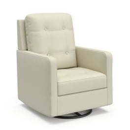Babyletto Madison Swivel Glider in Mocha Microsuede Fabric Walmart