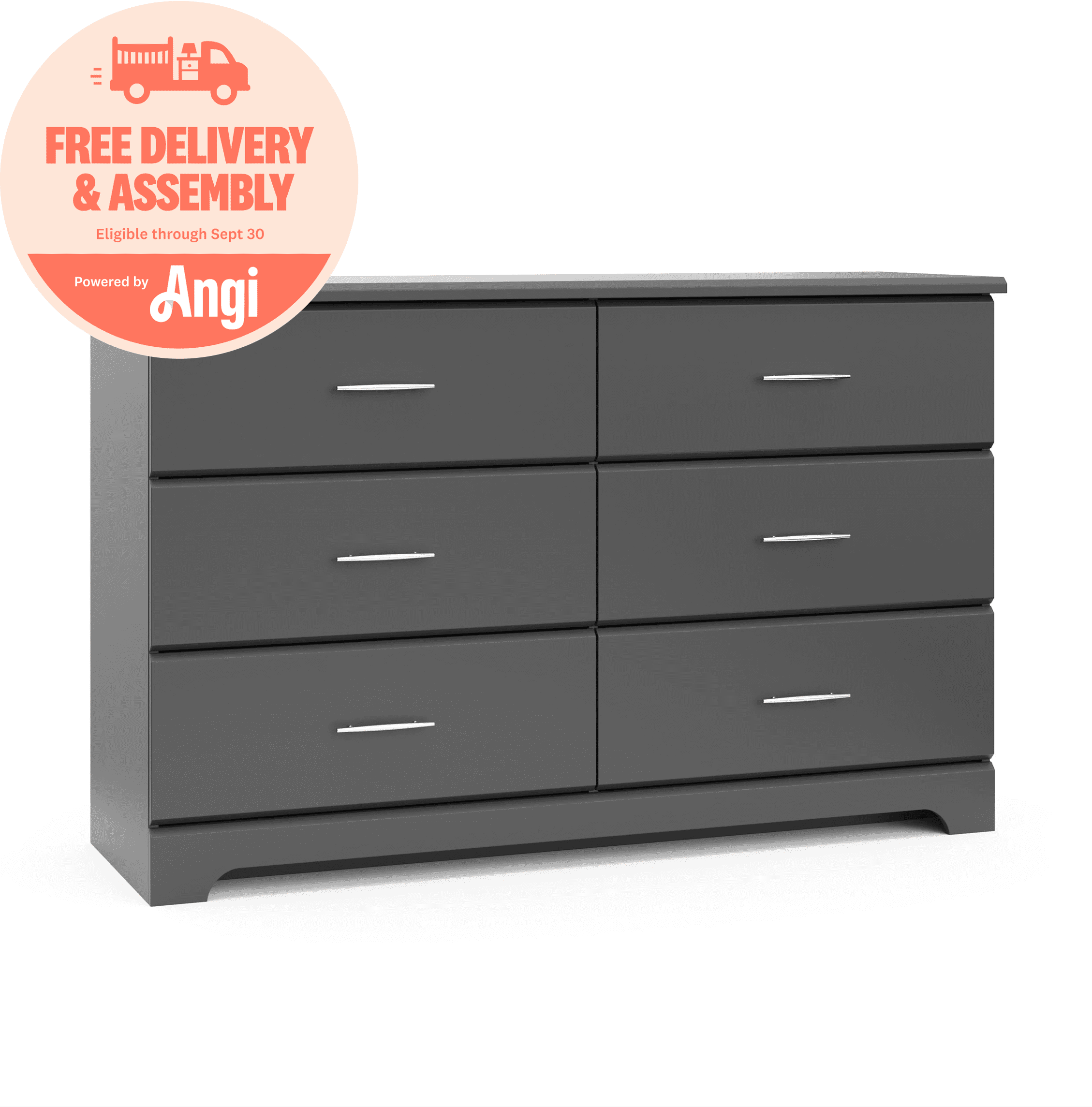 storkcraft brookside 6 drawer double dresser Brookside 6 Drawer Dresser