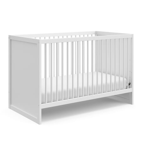 Storkcraft Calabasas 3-in-1 Convertible Baby Crib, White