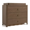 thumbnail image 1 of Storkcraft Casablanca 3 Drawer Chest with Removable Changing Topper, Hazelnut, 1 of 13