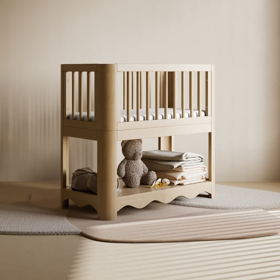 Storkcraft Casablanca 3-in-1 Convertible Bassinet, Driftwood