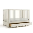 thumbnail image 1 of Storkcraft Casablanca 5-in-1 Convertible Baby Crib with Drawer, Frosted Oat, 1 of 19