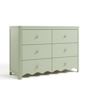 Storkcraft Casablanca 6 Drawer Nursery Dresser, Sage