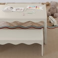 thumbnail image 1 of Storkcraft Casablanca Montessori Indoor Kids Table and Bench Set - Frosted Oat, 1 of 14