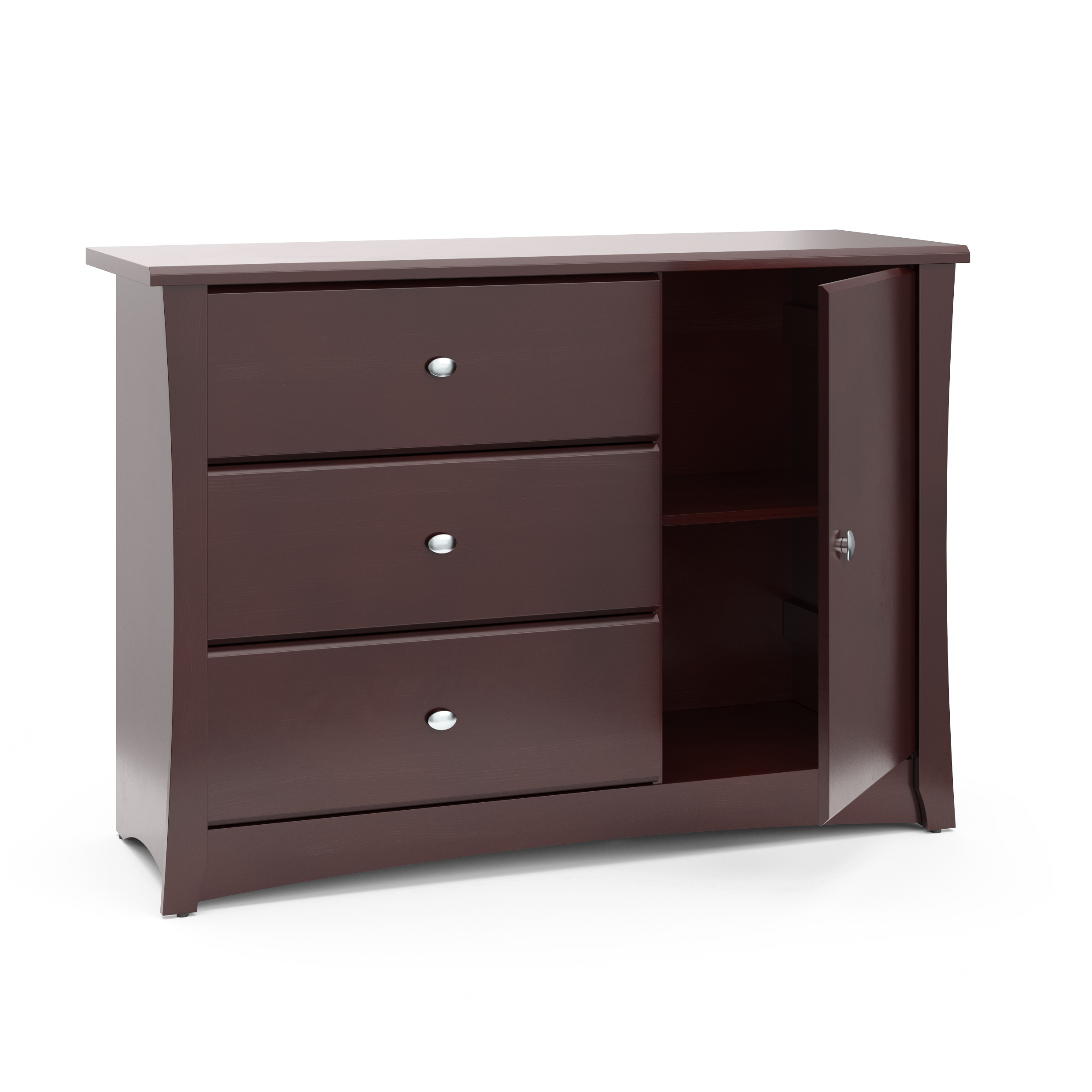 DaVinci Kalani 3 Drawer Dresser in Espresso Finish - Walmart.com