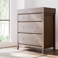 thumbnail image 1 of Storkcraft Horizon 3 Drawer Chest with Infant Changing Topper, Hazelnut, 1 of 14