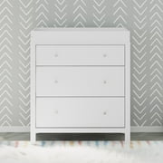 Storkcraft Horizon 3 Drawer Infant Changing Table Dresser, White
