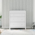 thumbnail interactive-video image 1 of Storkcraft Horizon 3 Drawer Chest with Infant Changing Topper, White, 1 of 19