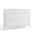 thumbnail image 1 of Storkcraft Horizon 6 Drawer Nursery Double Dresser, White, 1 of 14