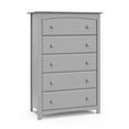 thumbnail image 1 of Storkcraft Kenton 5 Drawer Nursery Dresser, Pebble Gray, 1 of 9