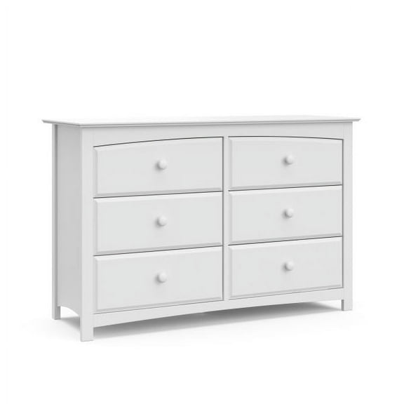 Storkcraft Kenton 6 Drawer Universal Dresser Cherry
