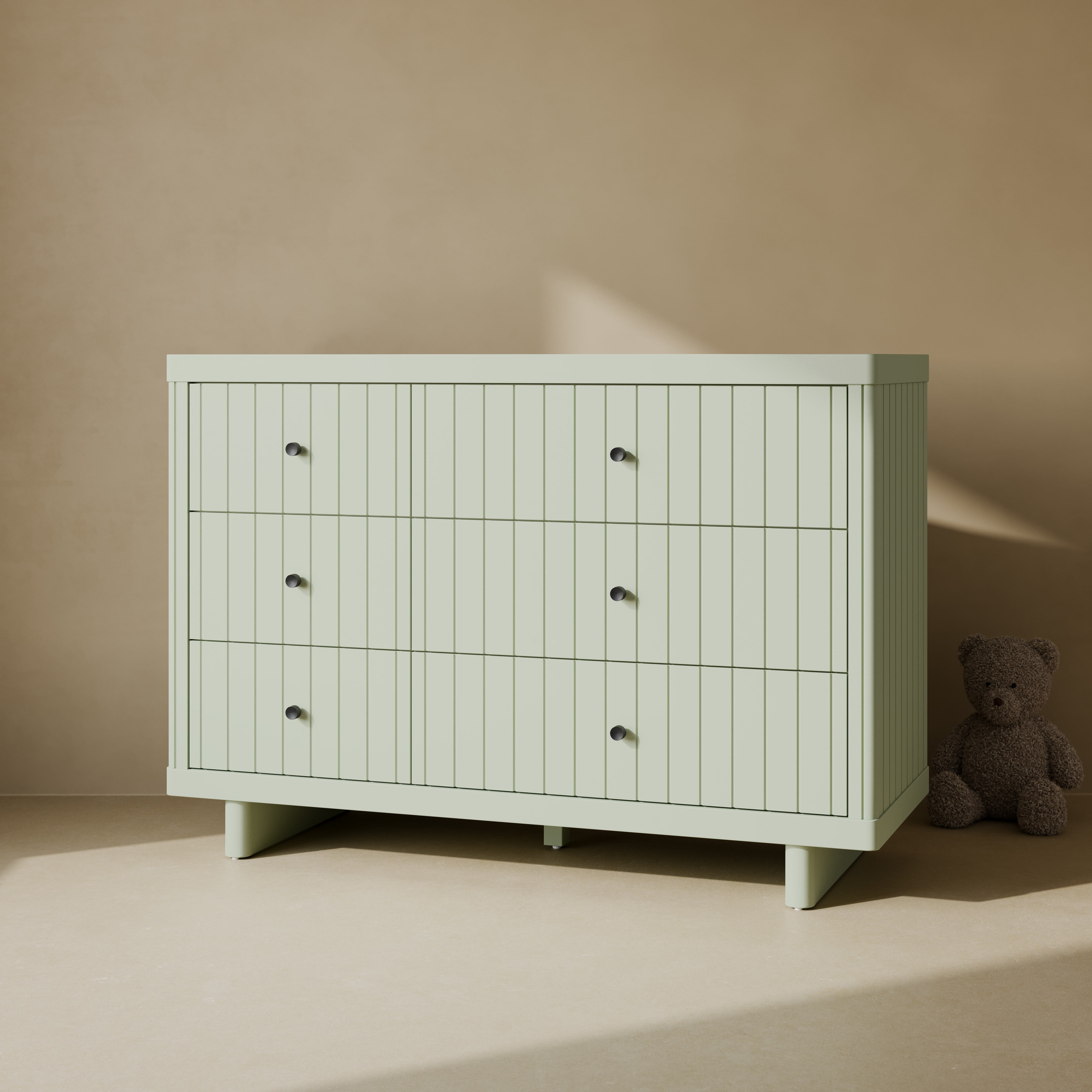 Art of Nursery by Storkcraft Kyoto 6 Drawer Nursery Dresser, Sage