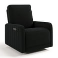 thumbnail image 1 of Storkcraft Kyoto Deluxe Extra-Wide Nursery Power Recliner Swivel Glider, Black Boucle, 1 of 12